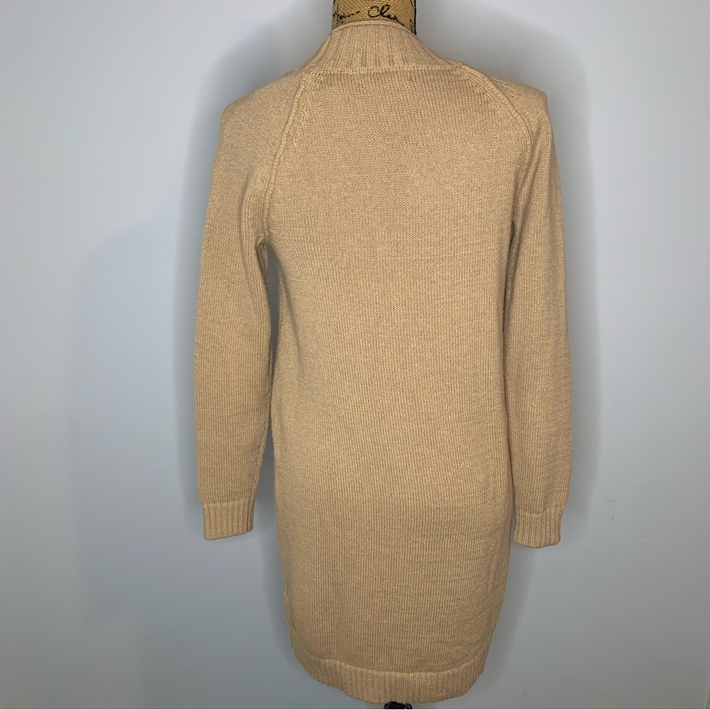 Banana Republic Camel Long Sleeve Petite Knit Dress NWT - Picture 7 of 12